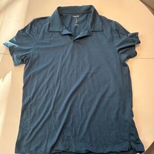 Proof / Huckberry Polo, Size Medium, Blue